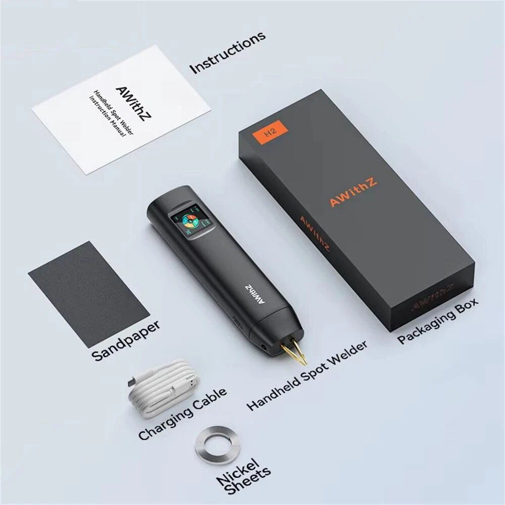 "ENTRY Handheld Kit" Portable Spot Welder OLED Screen 5000mAh LiPo Battery