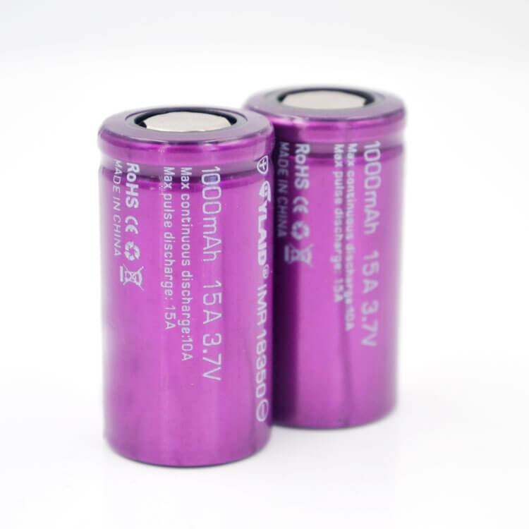 Cylaid 18350 1000mAh 15A Battery - TinkerTech AU TinkerTech AU