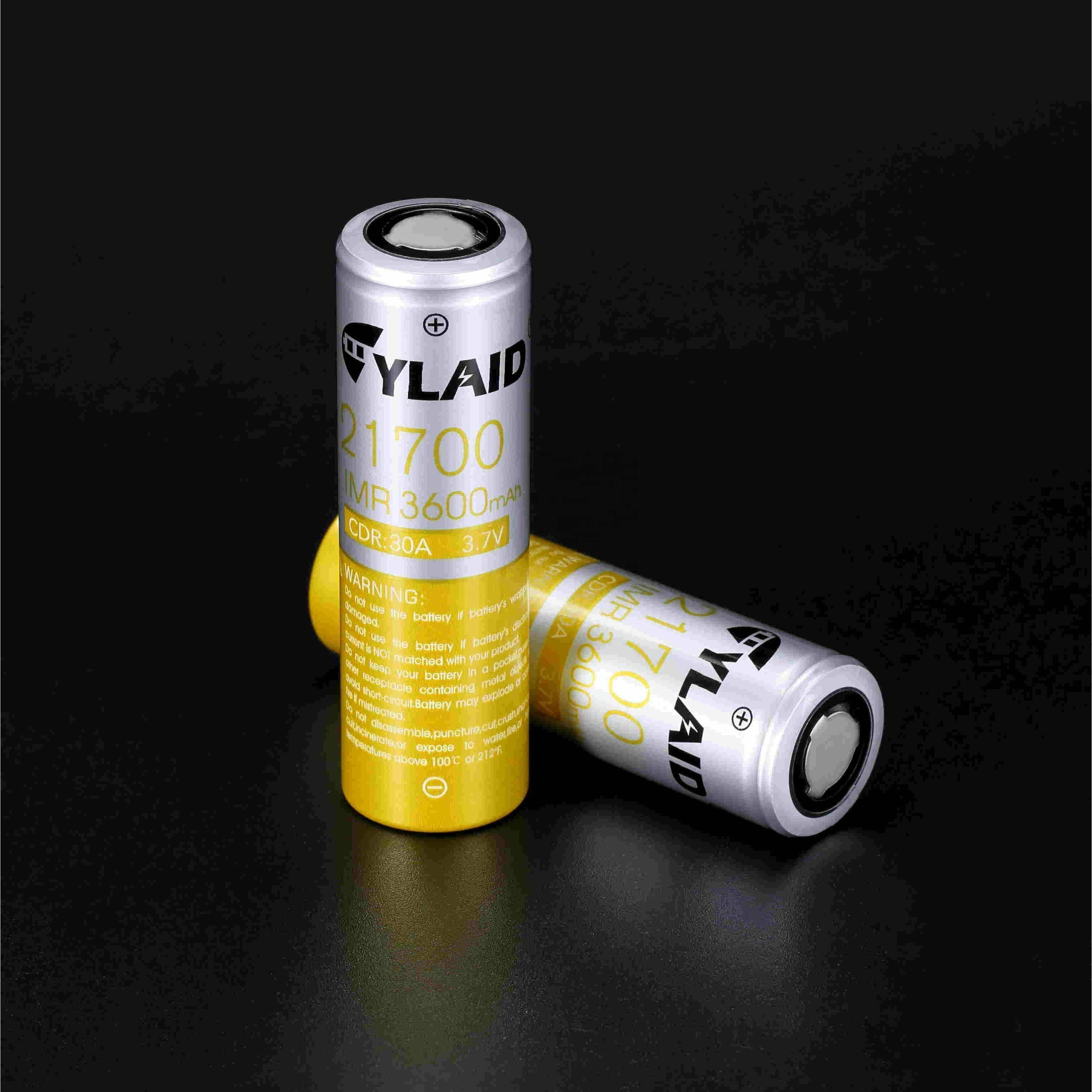 Cylaid 21700 3600mAh 30A Battery - TinkerTech AU Cylaid 21700 Flat Top