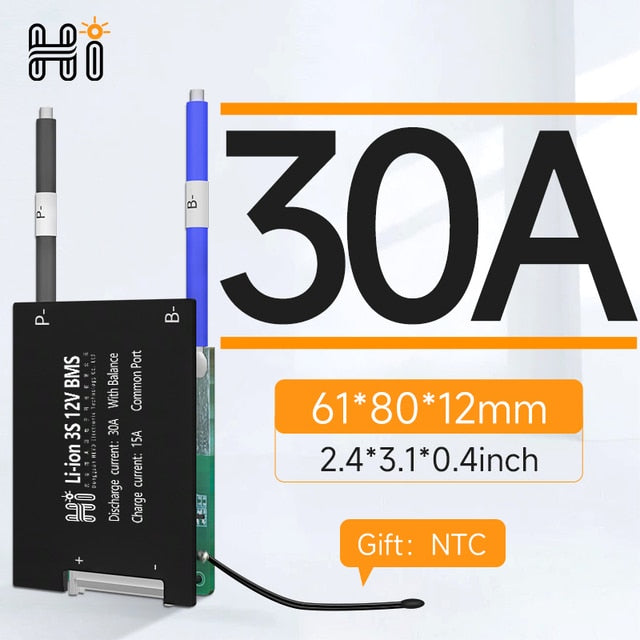4S BMS 12V [10A - 250A] - TinkerTech AU BMS