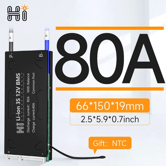 4S BMS 12V [10A - 250A] - TinkerTech AU BMS
