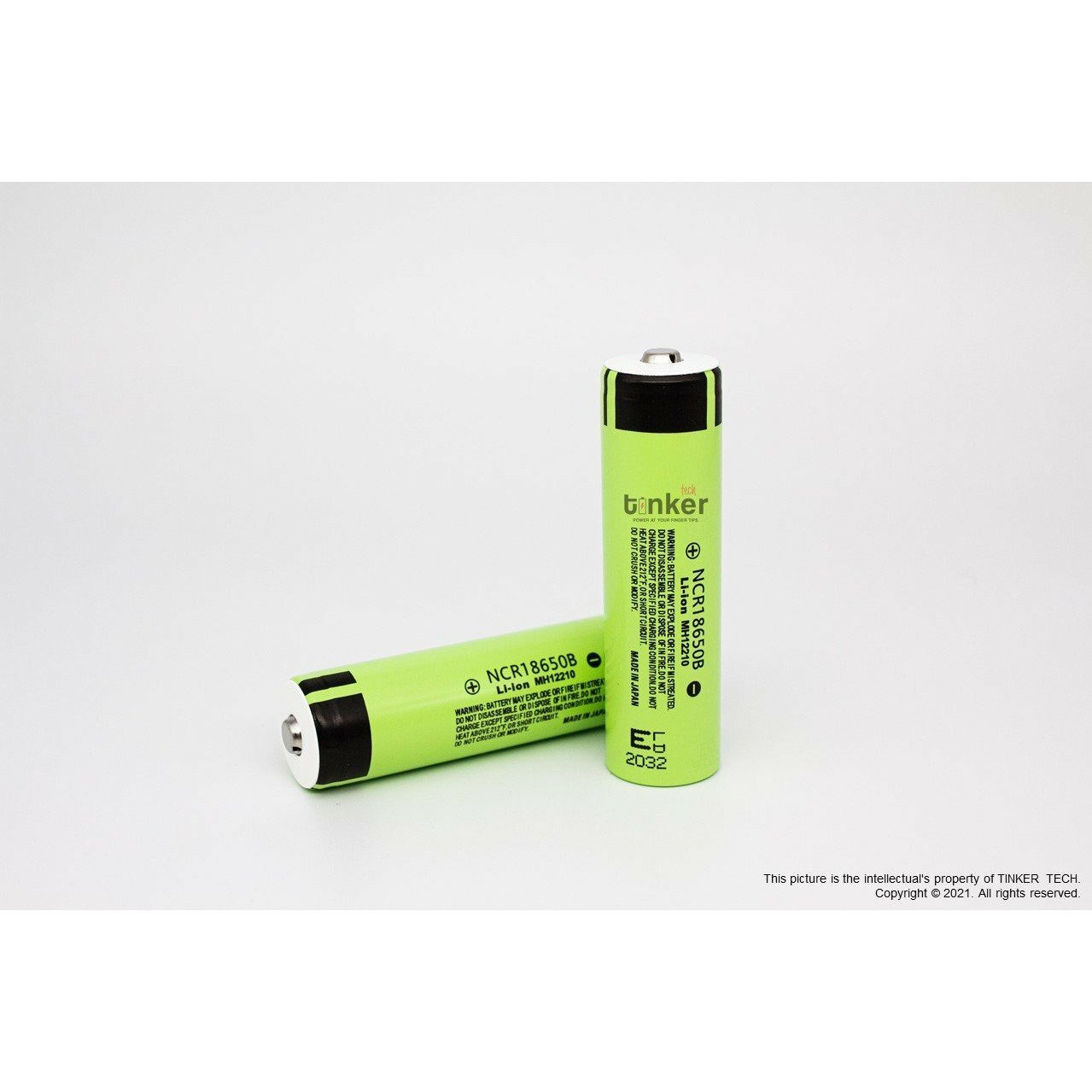 Panasonic NCR18650-B 3400mAh 10A Battery - Button Top - TinkerTech AU Panasonic 18650 Button Top