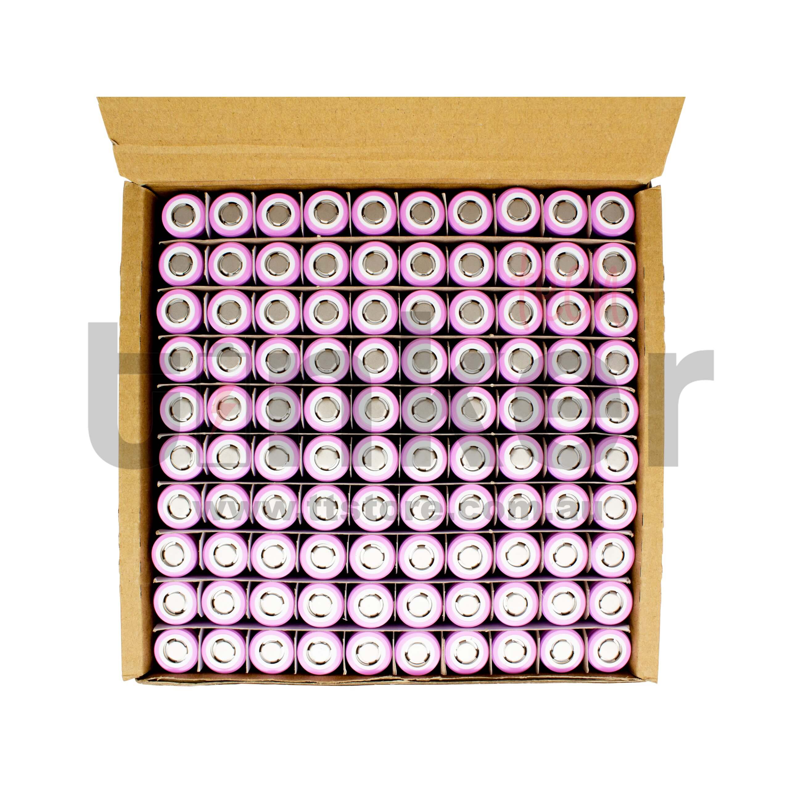 Samsung 30Q 18650 3000mAh 15A - Protected Button Top - TinkerTech AU Samsung 18650 Protected